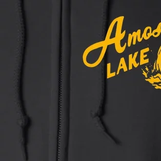 Amoskeag Lake Essential Fishing Full Zip Hoodie