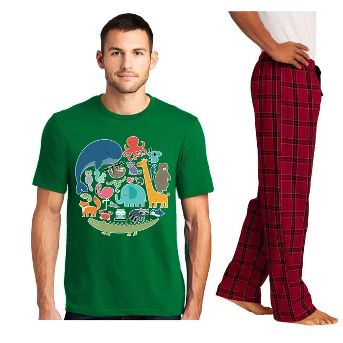 Animal Lover Earth Pajama Set