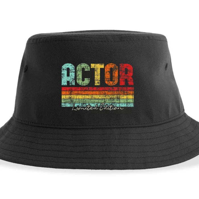 Actor Limited Edition Acting Lover Theatre Drama Sustainable Bucket Hat