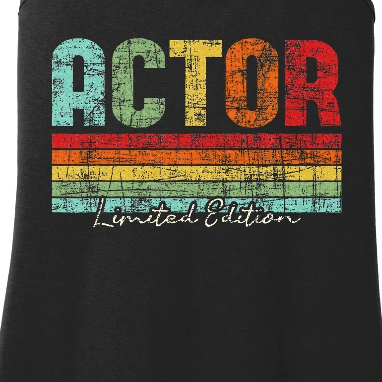 Actor Limited Edition Acting Lover Theatre Drama Ladies Essential Tank