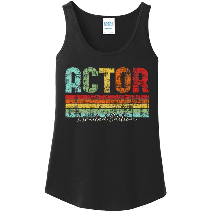 Actor Limited Edition Acting Lover Theatre Drama Ladies Essential Tank