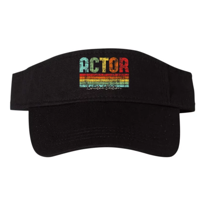 Actor Limited Edition Acting Lover Theatre Drama Valucap Bio-Washed Visor