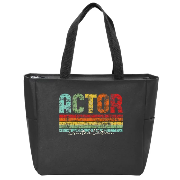 Actor Limited Edition Acting Lover Theatre Drama Zip Tote Bag