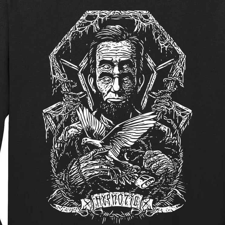 Abraham Lincoln Eye Twisting Portrait Tall Long Sleeve T-Shirt