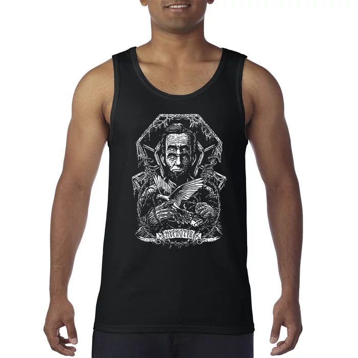 Abraham Lincoln Eye Twisting Portrait Tank Top