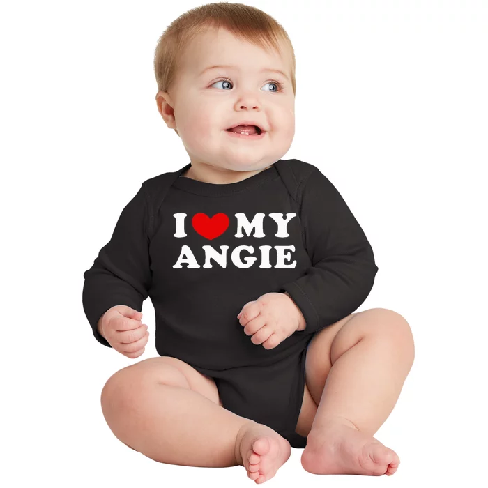 Angie Love Express Your Affection Baby Long Sleeve Bodysuit