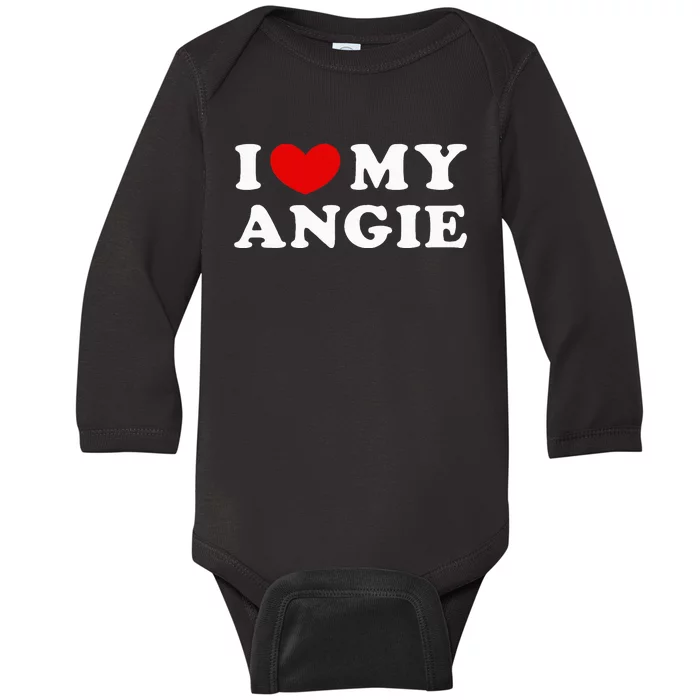 Angie Love Express Your Affection Baby Long Sleeve Bodysuit