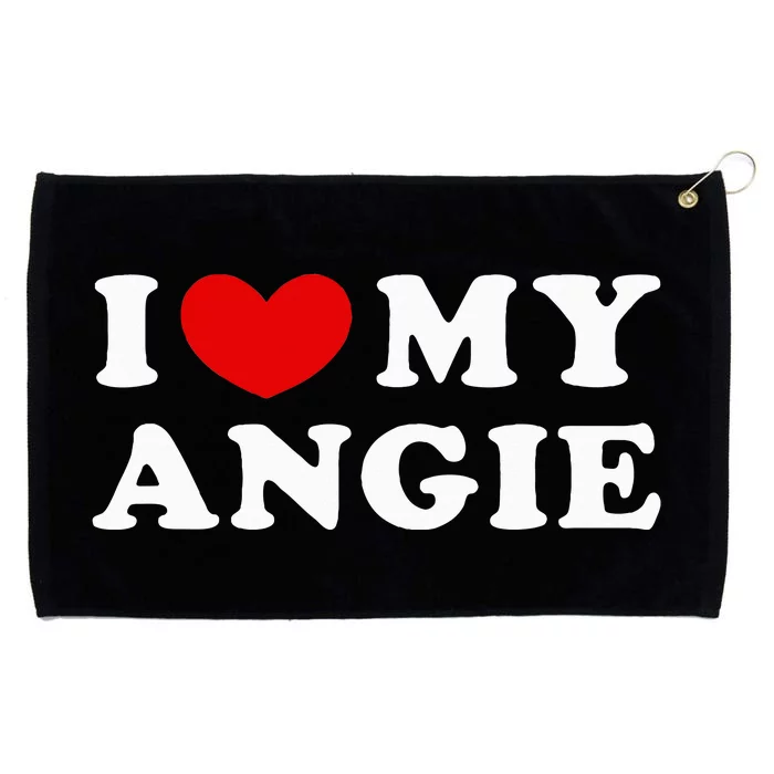 Angie Love Express Your Affection Grommeted Golf Towel