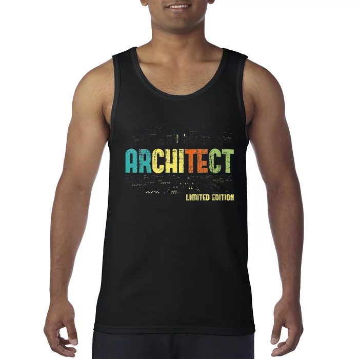 Architect Limited Edition Planner Architecture Building Tank Top