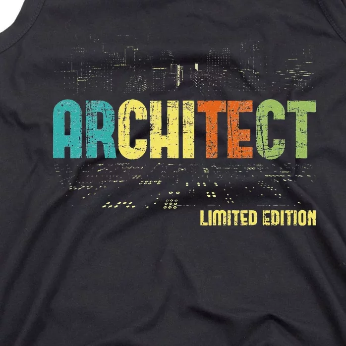 Architect Limited Edition Planner Architecture Building Tank Top