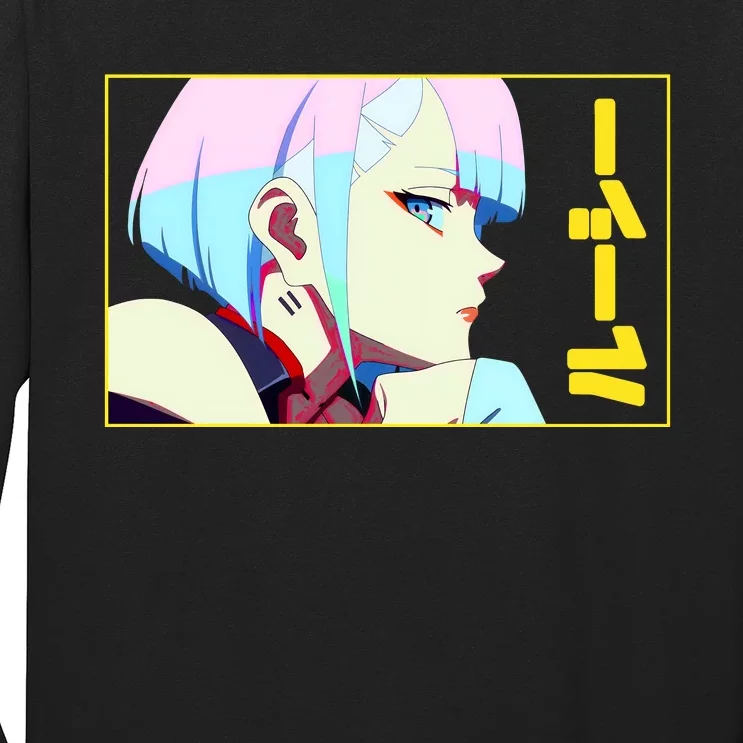 Aesthetic Lucy Eye Anime Streetwear Long Sleeve Shirt