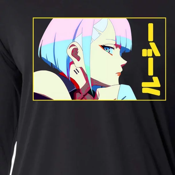 Aesthetic Lucy Eye Anime Streetwear Cooling Performance Long Sleeve Crew