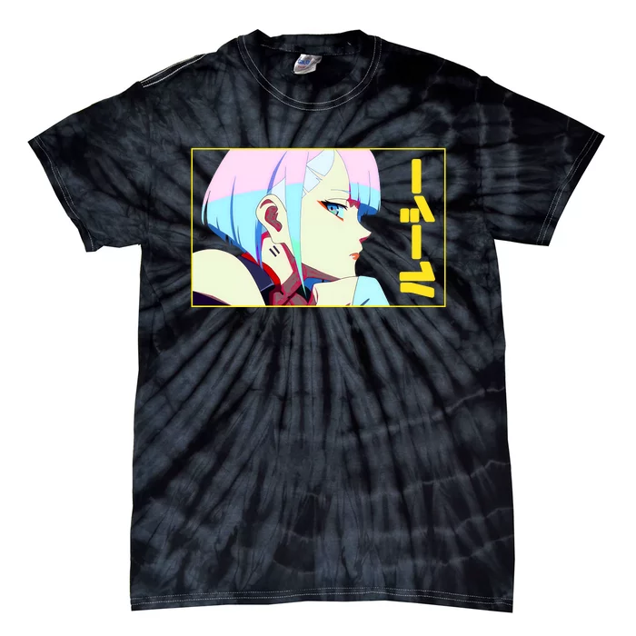 Aesthetic Lucy Eye Anime Streetwear Tie-Dye T-Shirt