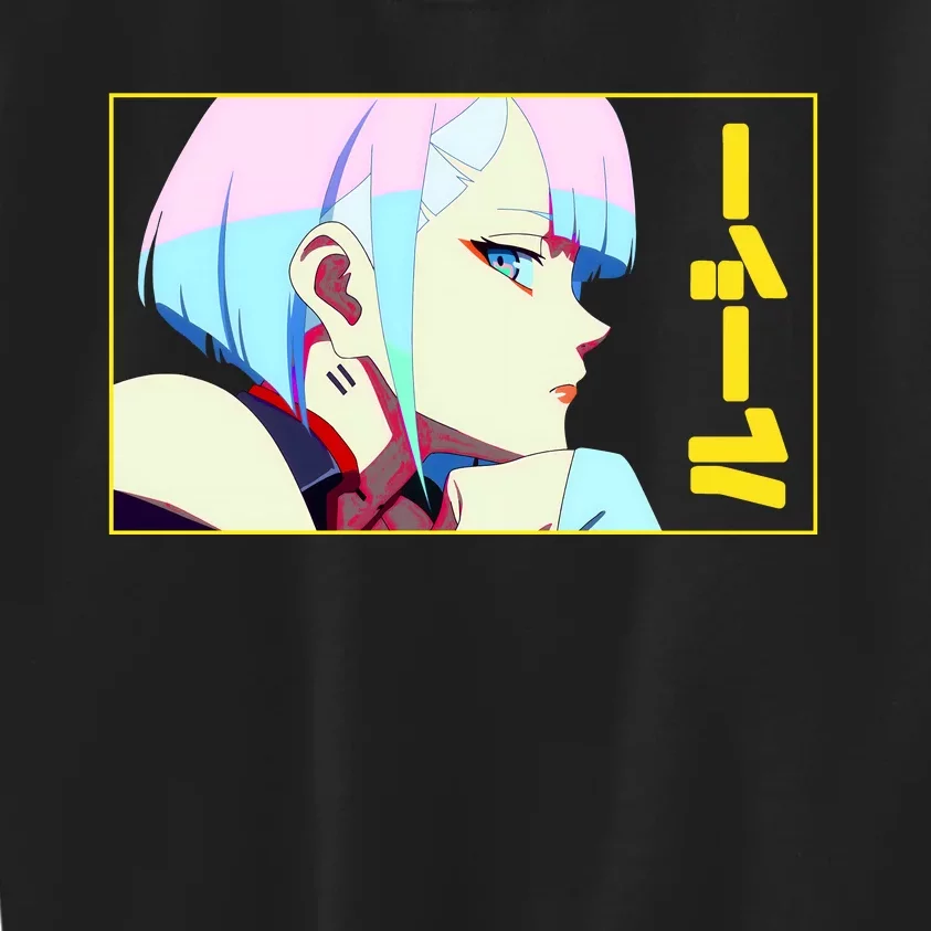 Aesthetic Lucy Eye Anime Streetwear Kids Sweatshirt