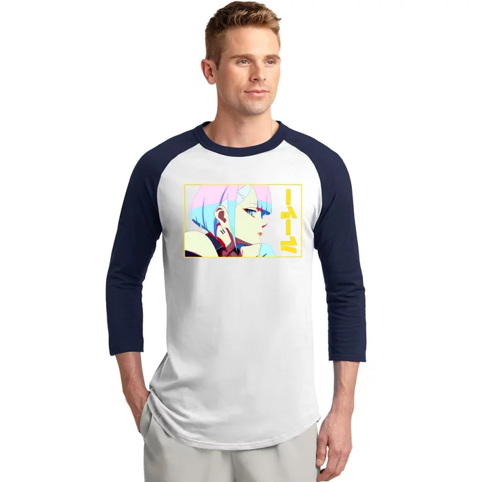 Aesthetic Lucy Eye Anime Streetwear Baseball Sleeve Shirt