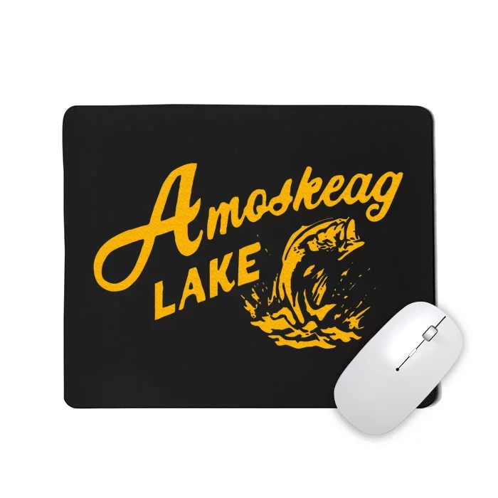 Amoskeag Lake Essential Fishing Mousepad