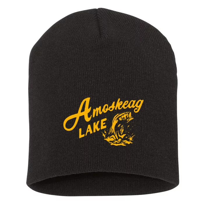 Amoskeag Lake Essential Fishing Short Acrylic Beanie