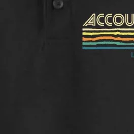 Accountant Limited Edition Auditor Tax Analyst Bookkeeper Dry Zone Grid Performance Polo