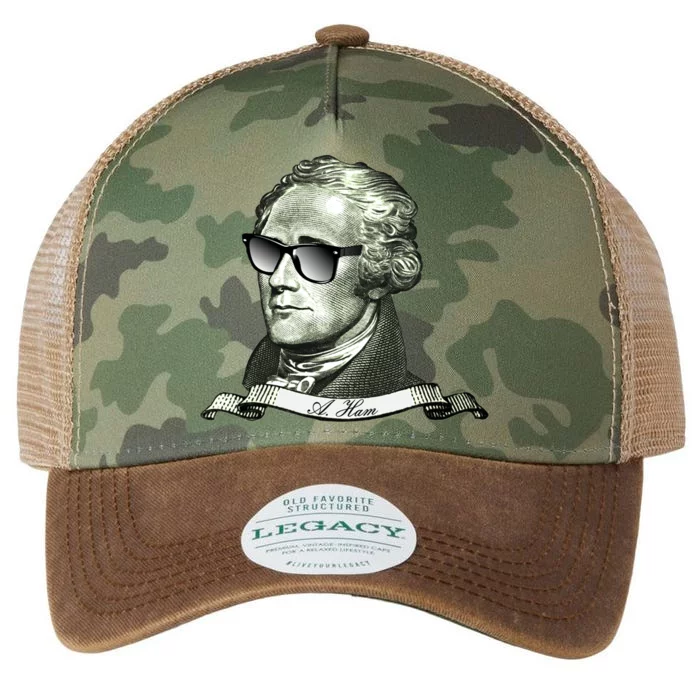 Alexander Hamilton A. Ham Sunglasses USA Legacy Tie Dye Trucker Hat