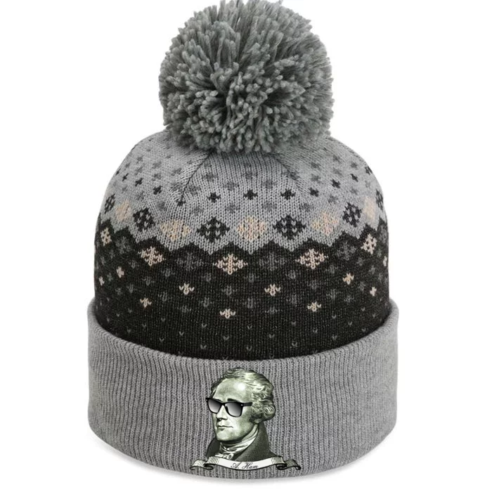 Alexander Hamilton A. Ham Sunglasses USA The Baniff Cuffed Pom Beanie