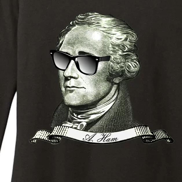 Alexander Hamilton A. Ham Sunglasses USA Womens CVC Long Sleeve Shirt