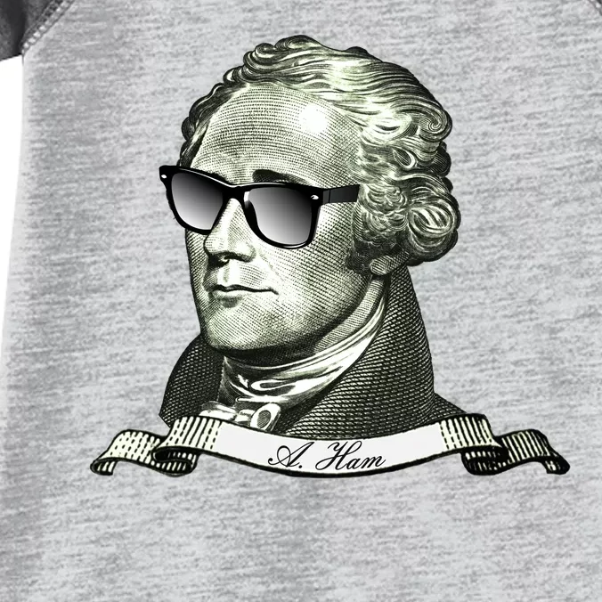 Alexander Hamilton A. Ham Sunglasses USA Infant Baby Jersey Bodysuit