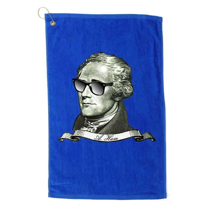 Alexander Hamilton A. Ham Sunglasses USA Platinum Collection Golf Towel