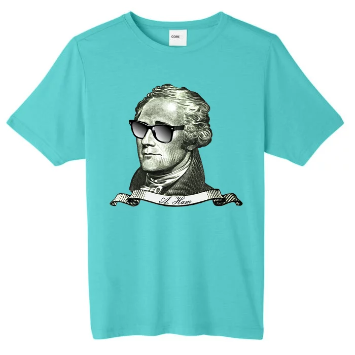 Alexander Hamilton A. Ham Sunglasses USA ChromaSoft Performance T-Shirt