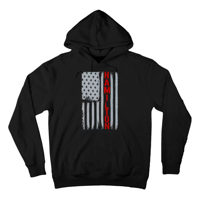 Alexander Hamilton American Vintage Flag Tall Hoodie