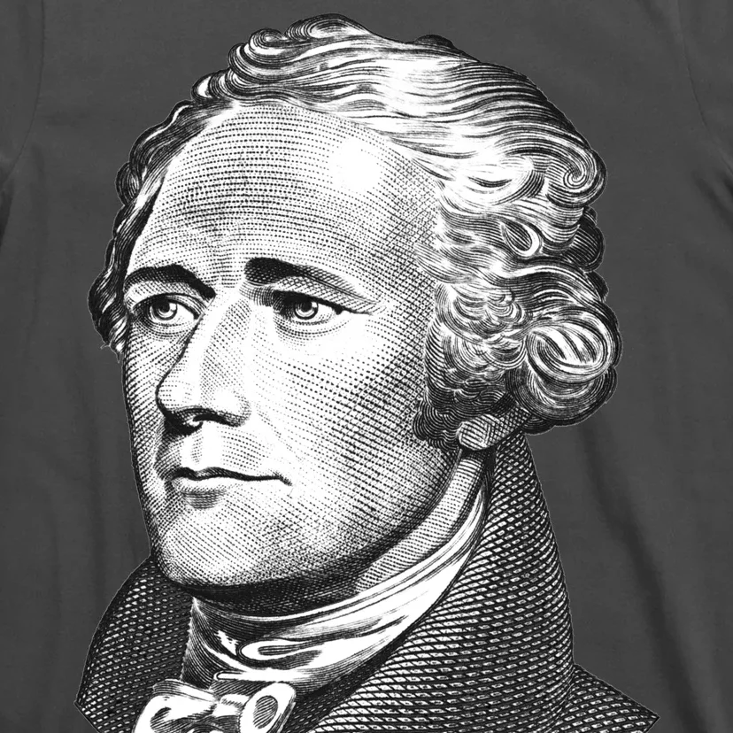 Alexander Hamilton Big Face Portrait A. Ham T-Shirt