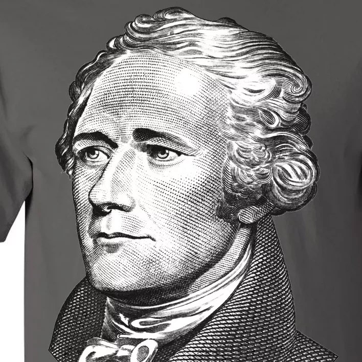 Alexander Hamilton Big Face Portrait A. Ham Tall T-Shirt