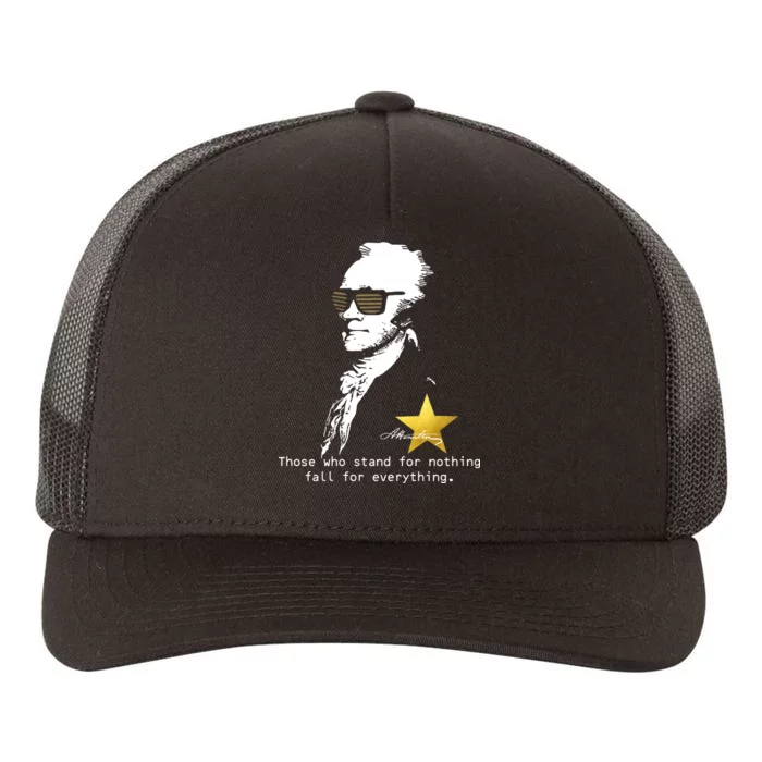 Alexander Hamilton Fall For Everything Yupoong Adult 5-Panel Trucker Hat