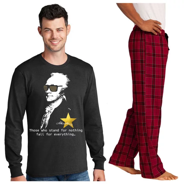 Alexander Hamilton Fall For Everything Long Sleeve Pajama Set