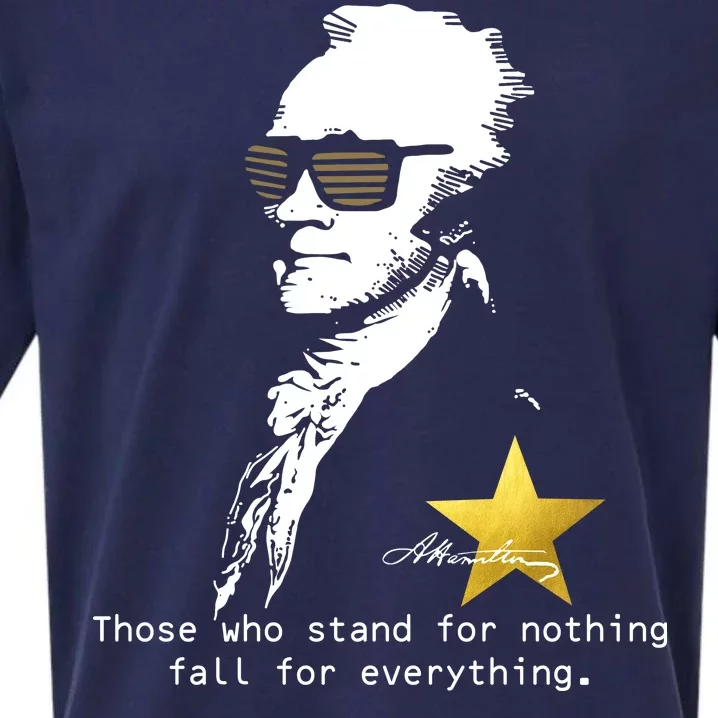 Alexander Hamilton Fall For Everything Sueded Cloud Jersey T-Shirt