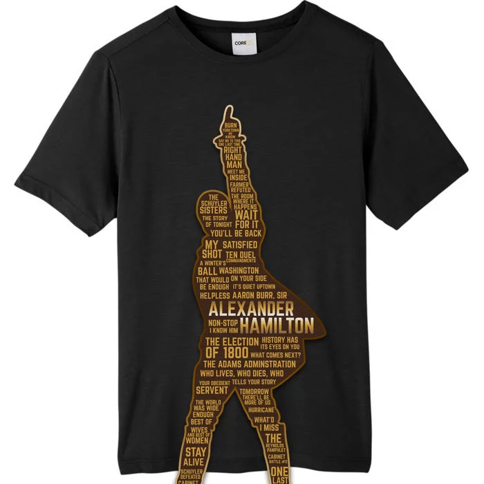 Alexander Hamilton Golden Statue ChromaSoft Performance T-Shirt