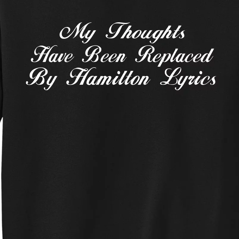 Alexander Hamilton Lyrics Sweatshirt