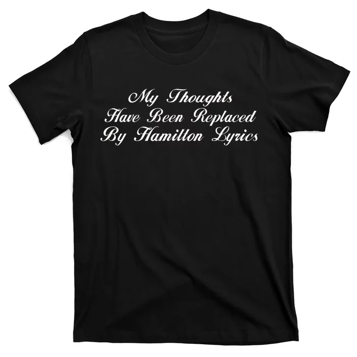 Alexander Hamilton Lyrics T-Shirt