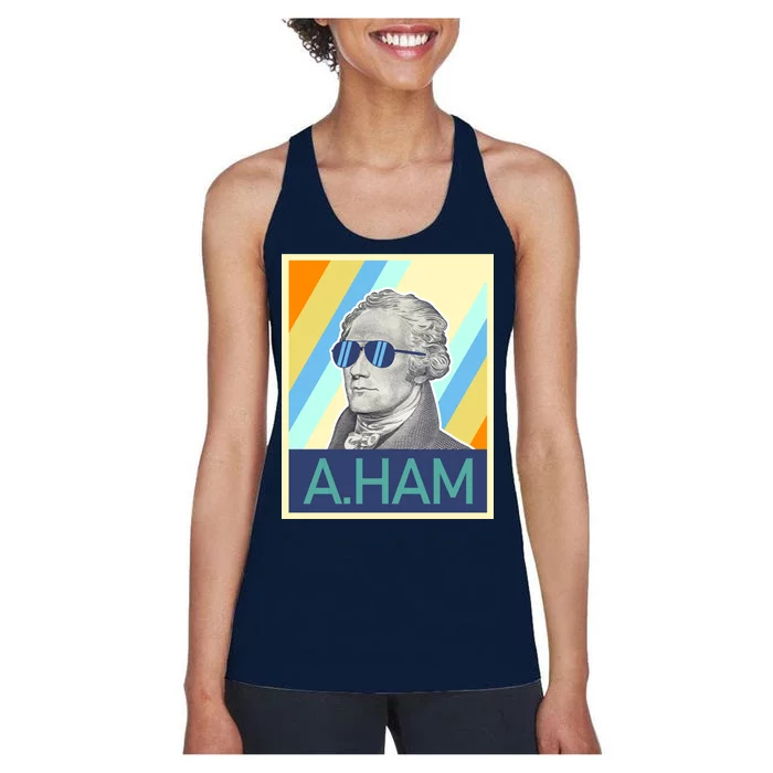 Alexander Hamilton Sunglasses Women's Racerback Tank