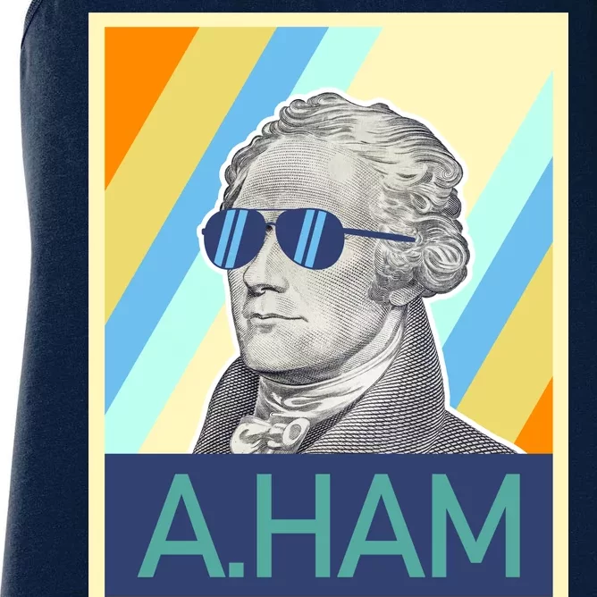 Alexander Hamilton Sunglasses Women's Racerback Tank