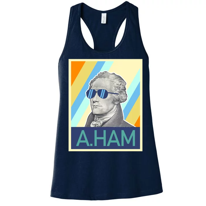 Alexander Hamilton Sunglasses Women's Racerback Tank