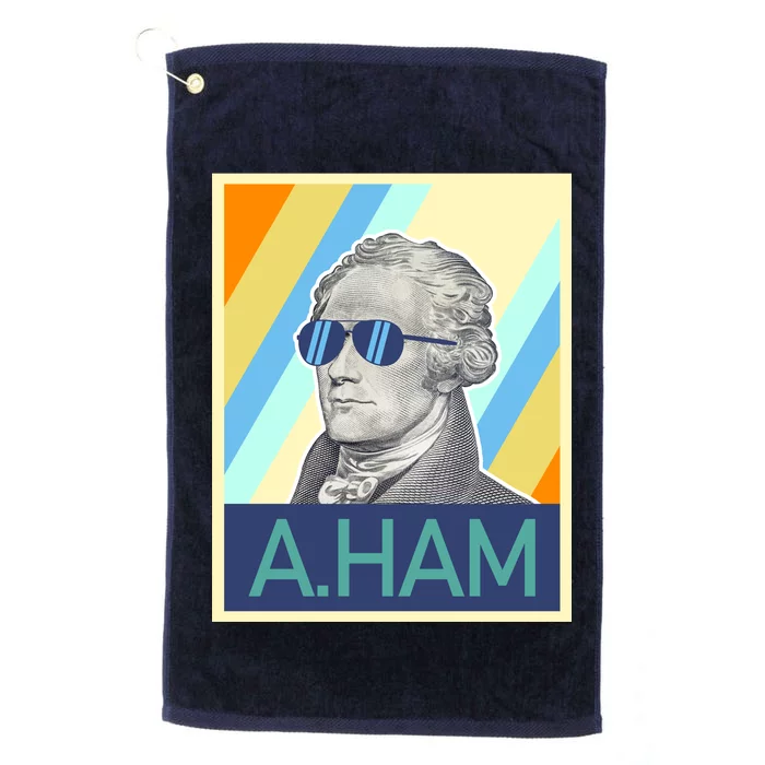 Alexander Hamilton Sunglasses Platinum Collection Golf Towel