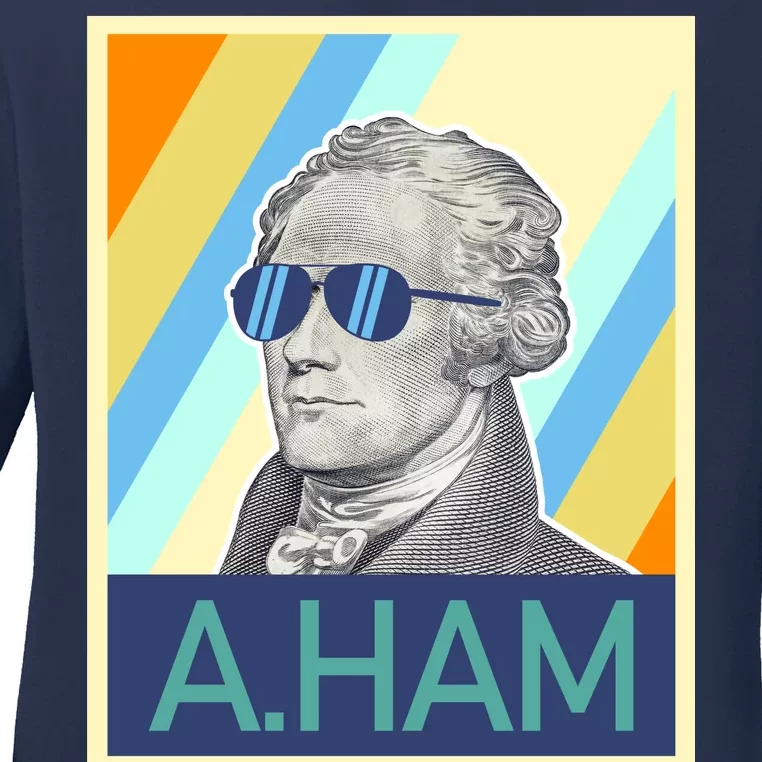 Alexander Hamilton Sunglasses Ladies Long Sleeve Shirt