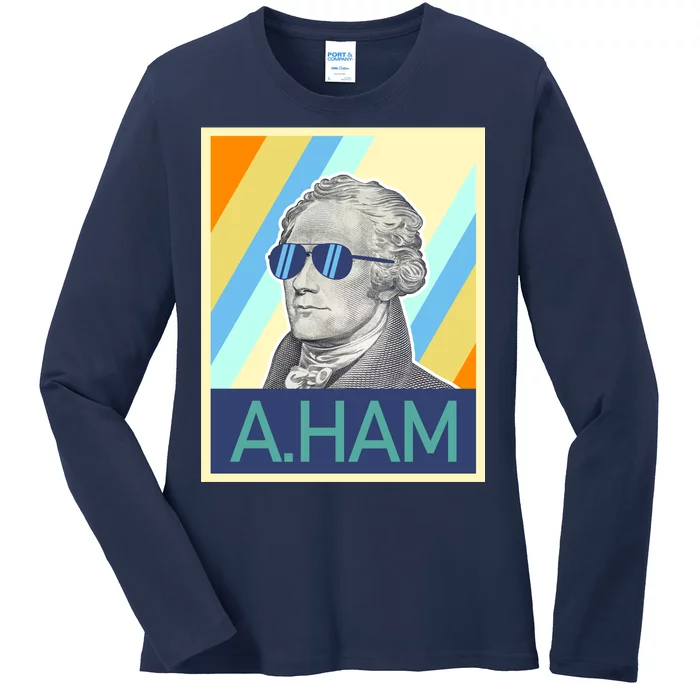 Alexander Hamilton Sunglasses Ladies Long Sleeve Shirt