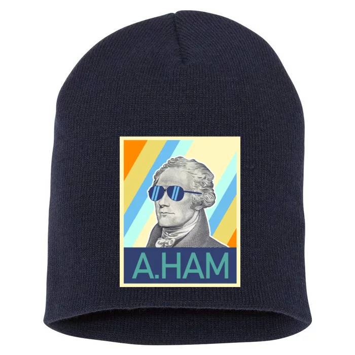 Alexander Hamilton Sunglasses Short Acrylic Beanie