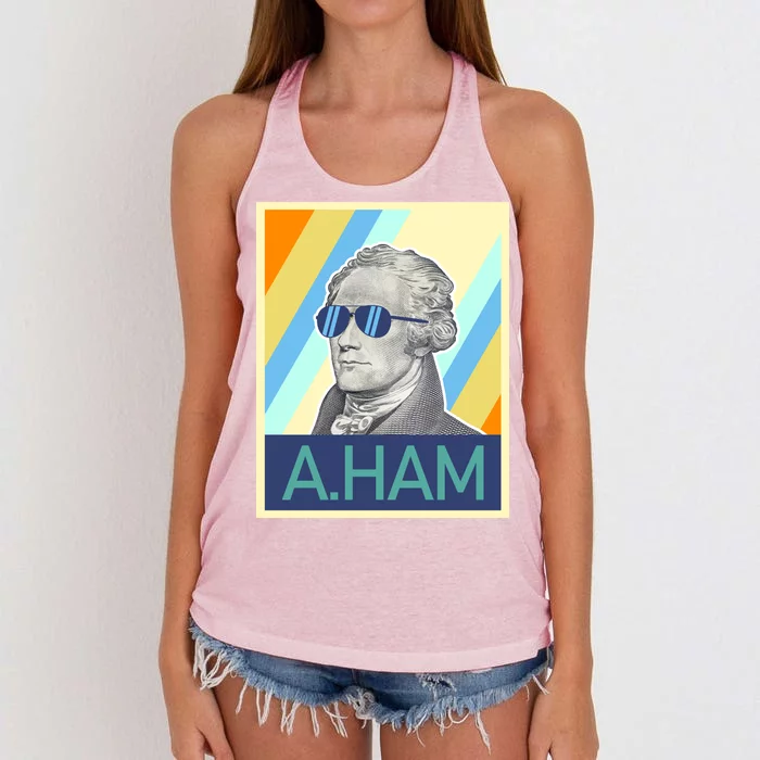 Alexander Hamilton Sunglasses Women's Knotted Racerback Tank