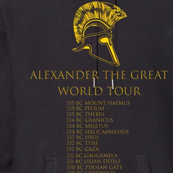 Alexander The Great World Tour Premium Hoodie