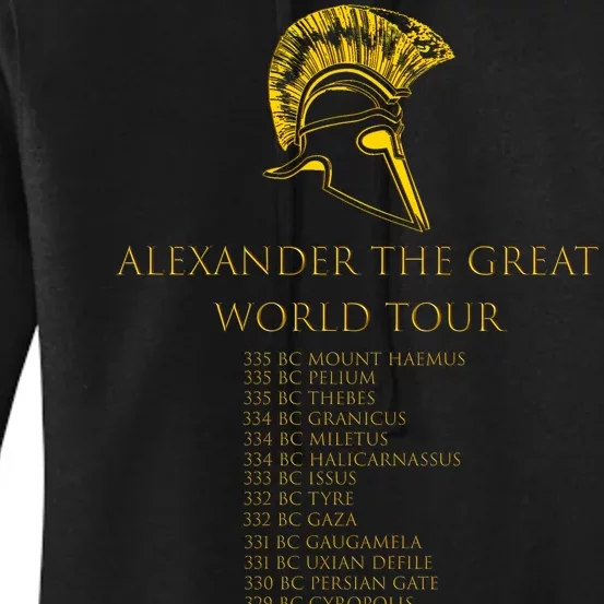 Alexander The Great World Tour Women's Pullover Hoodie