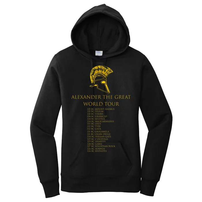 Alexander The Great World Tour Women's Pullover Hoodie