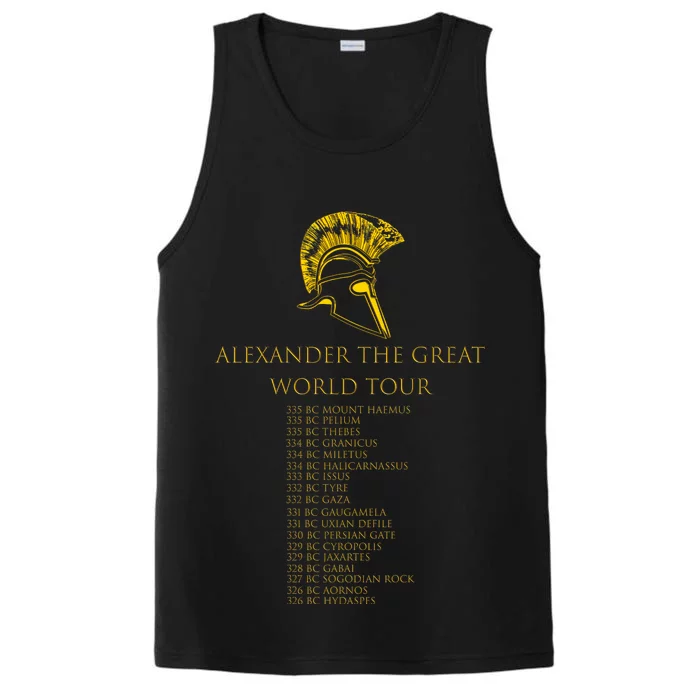 Alexander The Great World Tour Performance Tank