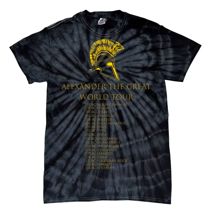 Alexander The Great World Tour Tie-Dye T-Shirt